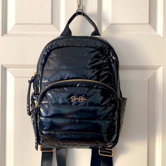 Jessica Simpson Black Bag / Backpack - Picture 1 of 17